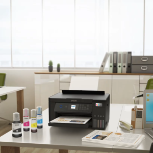 Orihinal Epson 001 Ink001 ink Bottle Epson L6290 L6260 L6160 L14150 L6290 L6270 L4260 Wi-Fi Duplex All-in-One Ink Tank Printer Ultra High Capacity Epson C13T03Y100 Y200 Y300 Y400 Black Toner