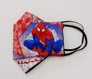 masker 3D anak/masker karakter spider/untuk 3-9th