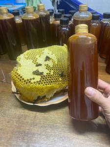 05lit mật ong đá rừng nguyên chất Tây nguyên