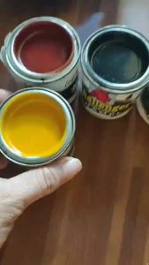 Challenger QDE Paint 60cc Quick Dry Enamel Paint Pintura Pang Bakal for Wood for Metal Gold Paint
