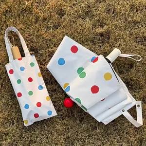 Automatic Foldable High-End Sun and Rain Umbrella Check Design UV Protection