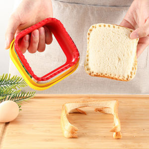 เครื่องตัดและปิดผนึกแซนวิช เครื่องตัดพลาสติกสำหรับบิสกิต อุปกรณ์ครัวในครัวเรือน แม่พิมพ์อบขนม การตัดแบบสร้างสรรค์