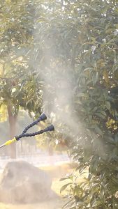 หัวพ่นยาฝักบัว หัวพ่นยากระดูกงู หัวพ่นยาปรับงอได้ 2 หัว 4 รู ปรับงอได้ 180 องศา