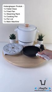 Deerma DG25 Electric Cooker Panci 1 Set Alat Masak dan Kompor Induksi