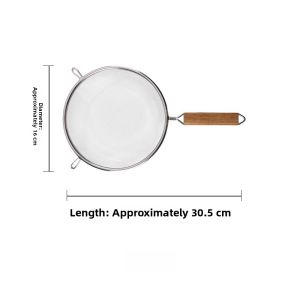 304 Stainless Steel Kitchen Sieve Baby Complementary Food Filter Net Baby Ultrafine Soy Milk Juice Home Use Drain Spoon