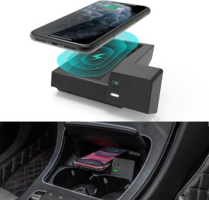 Wireless Car Charger for Mercedes Benz GLC 300 2022-2016  For Mercedes-Benz C300 2015-2021 Accessories C43 AMG C63 AMG C63 AMG S GLC300 GLC350e Accessories( Not fit C260L 2021-2022 )