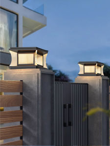 GAOBIGEGE | Solar Outdoor Pillar Light