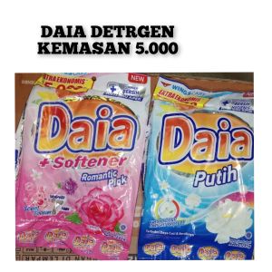 DETERGEN DAIA 280gr (5.000)  #daia detergen #daia renteng #daia 6pcs #daia 1.000 #daia hijab #daia pink #daia ungu #daia Oren /bunga #kebutuhan sehari hari murah #sabun pencuci pakaian #detergen serbuk pencuci pakaian #daia hemat