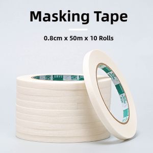 PINSHANGMEISU | Paint Masking Washi Tape for Seam Drawing and Decoration Anti-Residue