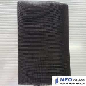 มุ้ง ไฟเบอร์ อย่างดี สีดำ มุ้งกันยุง แบ่งขาย