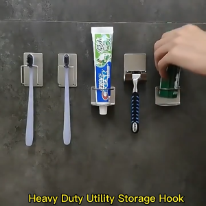 Shaver Plug Storage Hook Multi Purpose Adhesive Hooks Wall Rack Hooks Simpanan Pencukur Pemegang Pencukur Dinding 剃须刀收纳支架