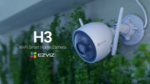 EZVIZ H3 3K/5MP IP67 Weatherproof Outdoor CCTV Camera connect cellphone Waving-Hand Recognition & Control