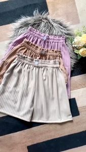 LILY HOT PANTS HORNET KNIT / CELANA PENDEK KNIT HORNET WANITA VARIASI KANCING / CELANA SANTAI RUMAHAN TERMURAH
