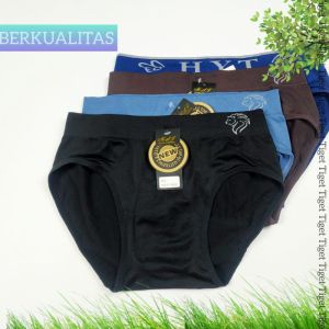 3 / 1 PCS Celana Dalam Pria MAJ Cowok Dewasa Berkualitas Katun Lembut Ukuran Size Standart Jumbo Elastis M L XL XXL Murah