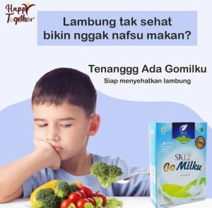 GOMILKU SR12 / Susu kesehatan tulang / Susu Bayi Alergi susu sapi / Susu kecerdasan anak / Susu Imun BOOSTER / susu penambah nafsu makan pada anak