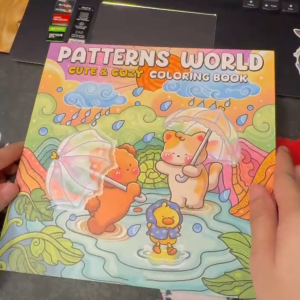 [พร้อมส่ง] PK สมุดภาพระบายสี PATTERNS WORLD ภาพน่ารัก ระบายเพลิน ฝึกสมาธิ คลายเครียดได้ทุกวัน