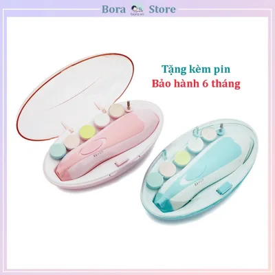Máy cắt móng tay điện đa năng cho bé Cắt dũa móng an toàn cho bé (Tặng kèm 2 Pin)