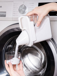 Hộp Đựng Bột Giặt Bằng Nhựa Cỡ Lớn Hộp Đựng Nước Giặt Hộp Đựng Chất Liệu PET Chống Thấm Nước Đóng Kín Đựng Chất Vệ Sinh Gia Dụng