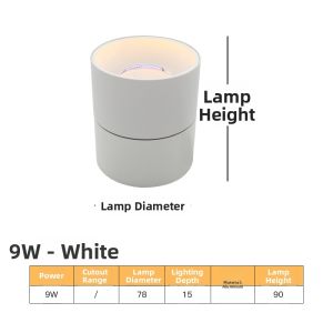 SIQIN | Sunset Simulation Recessed Spotlight