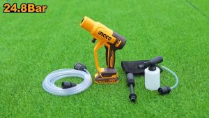 (สินค้าใหม่ถูกสุด) SUPER INGCO ปืนฉีดน้ำแรงดันไร้สาย 20V (ตัวเปล่า) CPWLI2036 ประกัน 2+2