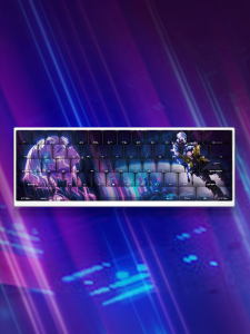 ปุ่มตัวอักษร Lucy ปุ่มตัวอักษรแบบโปร่งแสงด้านข้าง ปุ่มตัวอักษรแบบแม่เหล็ก หัวเข็มขัด ปุ่มตัวอักษร 60 68 87 ปุ่มตัวอักษรที่รองรับการวิเคราะห์ทางกายภาพ