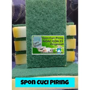 spon cuci piring busa inoac asli uk. 15cm x 9cm x 35cm besar
