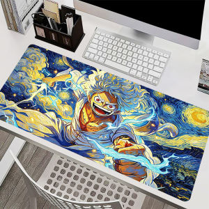 Bandai | Large Mouse Pad Anime O-one P-piece luffy Gaming Desk Mat Laptop Accessories Gamer Carpet Keyboard Mousepad Office Mouse Mats