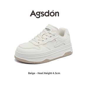 Agsdon | Breathable Thick Sole Female Sneakers