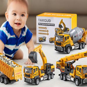Big Truck Engineering Car Toy: A Durable & Safe Alloy Model Set