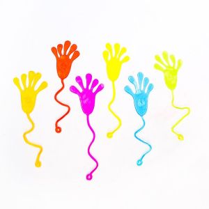 12pcs Shooting Palm Toys Childrens Palm Elastic Adhesive Tapping Palm Toys Childrens Parent Child Interactive Party Toys Gifts