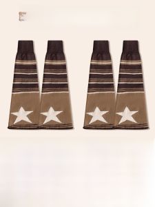 JINGCHI | Quần legging nữ dệt kim kẻ sọc phong cách Y2K mùa xuân thu đông quần legging họa tiết sọc phong cách Nhật Bản quần legging