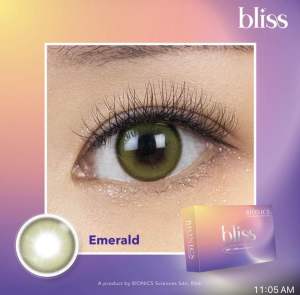 2 pieces Bionics Bliss Bacteria Suppression Silicone Hydrogel Monthly Color contact lenses