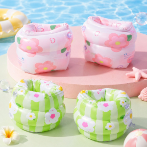 Inflatable Pool Float Swim Arm Ring Pool Accessory Swim Tube Inflatable Pool Buoyancy Armbands Summer Water Toys