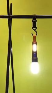 Protective White Laser Flashlight Type C Rechargeable Aluminum Alloy Telescopic Zoom 4 Color Changeable Lampshades