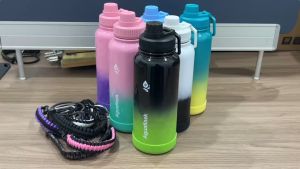 Astarflask 32oz 1000ml Tumbler Hot And Cold Stainless Steel With Accessories Vacuum Flask Sport Water Bottle AguaFlask