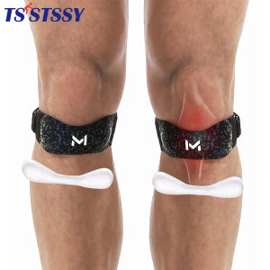 1/2Pcs Knee Brace Patella Tendon Knee Strap Adjustable Knee Support Band for Running Weightlifting Baseball Tennis Volleyball