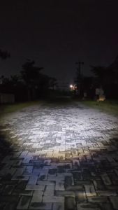 VOXX LED Motor Laser H6 BiLED Mini Cut-Off AC DC Kaki M5 Bebek 2 Warna + Devil