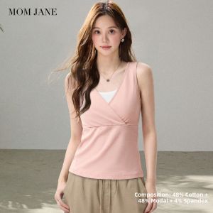 Mom Jane | Nursing Camisole Sleepwear Thin Easy Feeding Pseudo Two-Piece