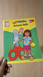 School And Home Workbooks - Scissors Skills