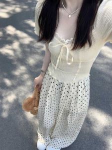 Quần Ống Rộng Kẻ Sọc Dài Thường Ngày Cho Nữ Mùa Hè Mỏng Rộng Rãi Phong Cách Lười Biếng Quần Ống Rộng Dáng Đứng