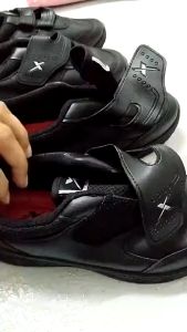 PALLAS X Kasut Sekolah Hitam Sekolah Rendah FULL PVC WATERPROOF PRIMARY BLACK SCHOOL SHOES FULL PVC PALLAS 022 BK