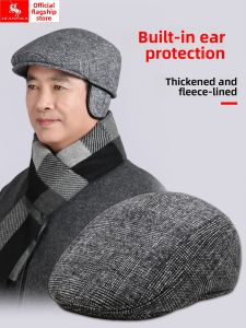 JIFANPAUL | Mens Autumn/Winter Woolen Casual Hat