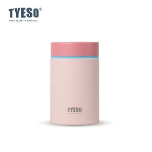 TYESO | Tyeso 260ml Vacuum Flasks Stainless Steel Vacuum Insulated Food Jar Thermal Lunch Box Breakfast Cup for Office Portable Thermose