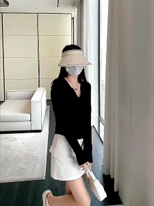Chống Nắng thời trang nữ ôm body chất lụa băng hàng Quảng Châu mẫu mới chốn tia Tia Cực Tím UPF 50+