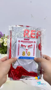 Paket Dekorasi HUT RI GARLAND PVC / aksesoris dekorasi dirgahayu ri / paket 17 agustus merah putih