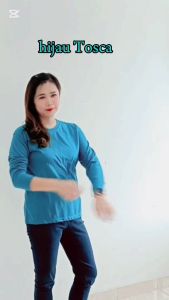 Kaos Polos BENHUR Panjang Wanita Bahan 100% Soft Katun