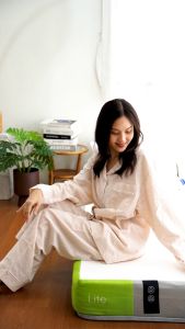 SleepHappy ที่นอนยางพาราแท้ รุ่น Element Lite ที่นอนเพื่อสุขภาพ สัมผัสแน่นไม่ปวดหลัง ผสานนวัตกรรมชาโคลโฟมช่วยให้ไม่มีกลิ่นอับ ระบายอากาศดี ที่นอนยางพาราแท้ ราคา ที่นอนยางพาราแท้ ดีไหม - Lazada