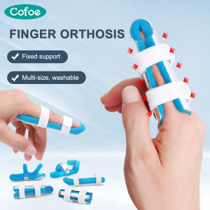 Cofoe Medical Trigger Finger Fixing Splint Straightener Finger Bone Corrector Adjustable Thumb Guard Support Brace for Arthritis Fracture Finger Orthotics Protector