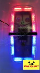 MAGNETIC LED MINIBAR WARNING LIGHT FOR PNP/AFP/BFP/AMBULANCE/ AND EMERGENCY VEHICLE USE ONLY 12V-24V - RED/BLUE (LMP-WL-0025) 6 FUNCTION - 100% HIGH QUALITY PRODUCT #ATOMICAUTOSUPPLY