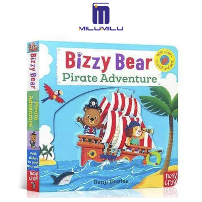 Bizzy Bear: การผจญภัยโจรสลัด! หนังสือนิทานโดย BenjiDavies ของแท้หนังสือภาษาอังกฤษ